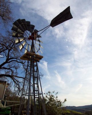 Restored Old Aermotor Windmill
